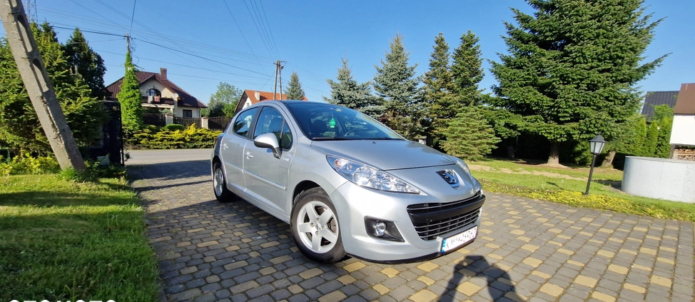 Peugeot 207 cena 16800 przebieg: 129107, rok produkcji 2010 z Bełchatów małe 407